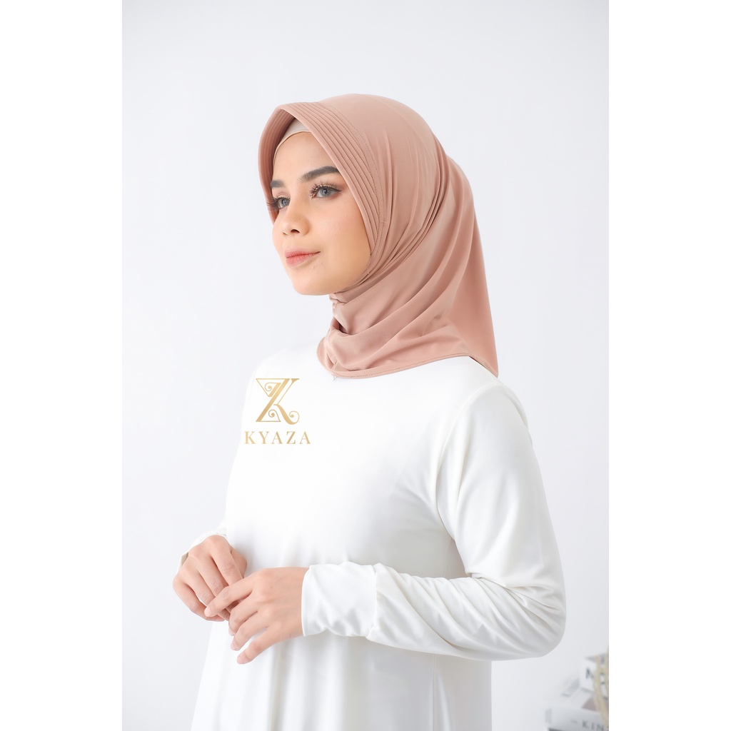 Jilbab Sport, Hijab Olahraga, Bergo Pet Jersey Instant Premium