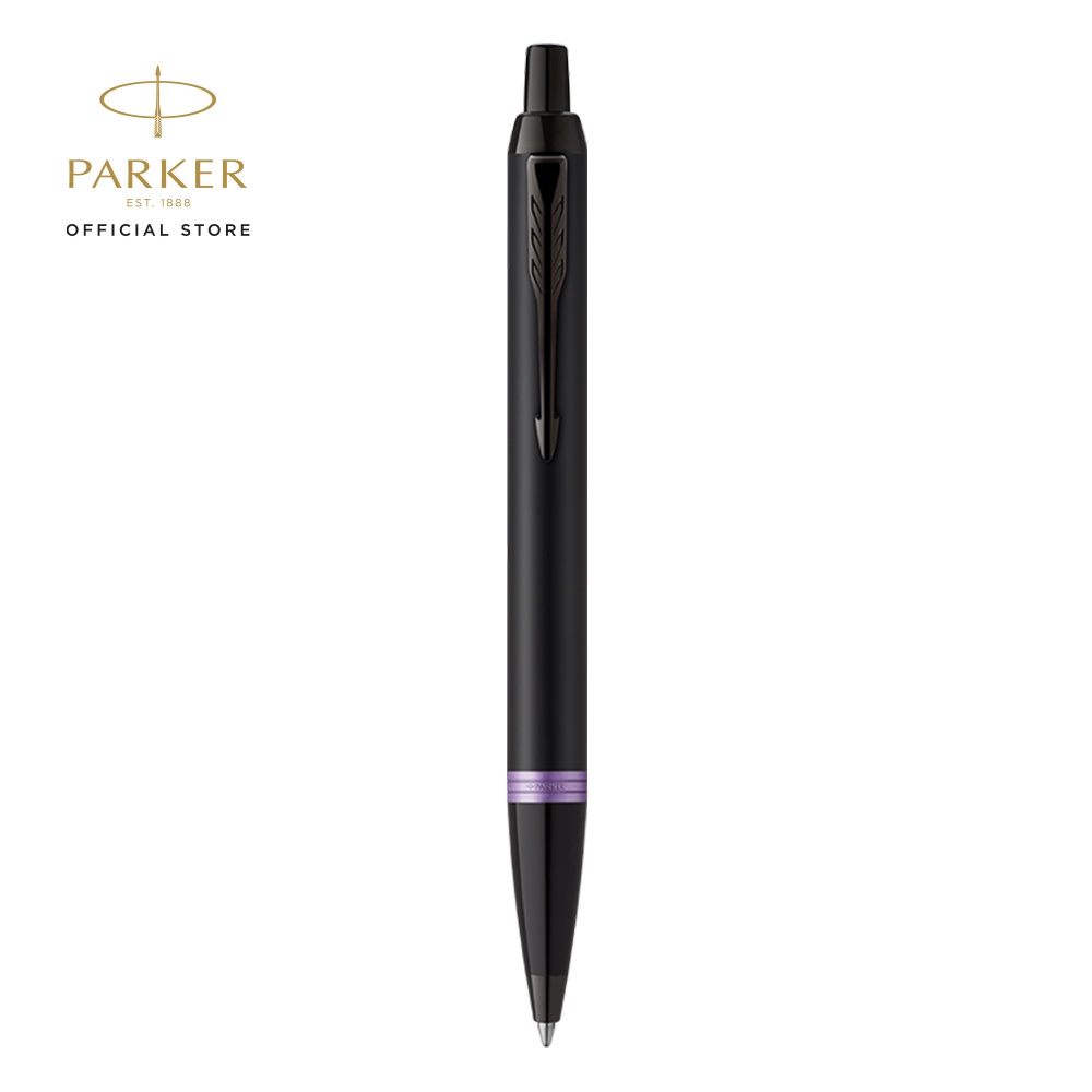 

Parker IM Amethyst Purple Ring Black Trim Ballpoint