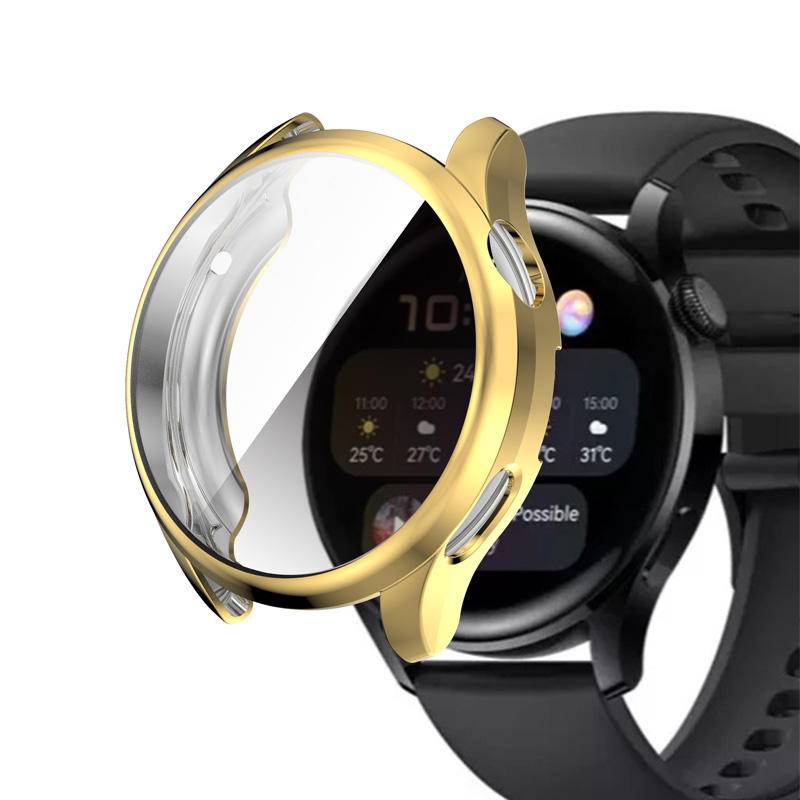 Pelindung Layar Bahan TPU Ukuran 46mm 48mm Untuk Huawei Watch 3 Pro GT2 GT3 Pro GT Runner 46mm 42mm