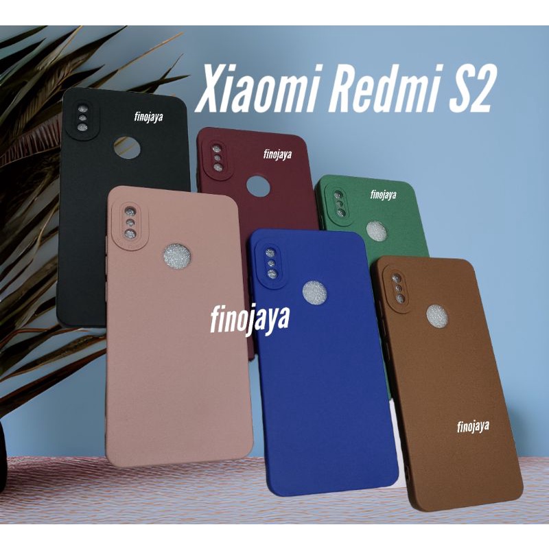 Case Macaron Xiaomi Redmi S2 Silikon Casing Selicon Softcase Pelindung Pro Camera