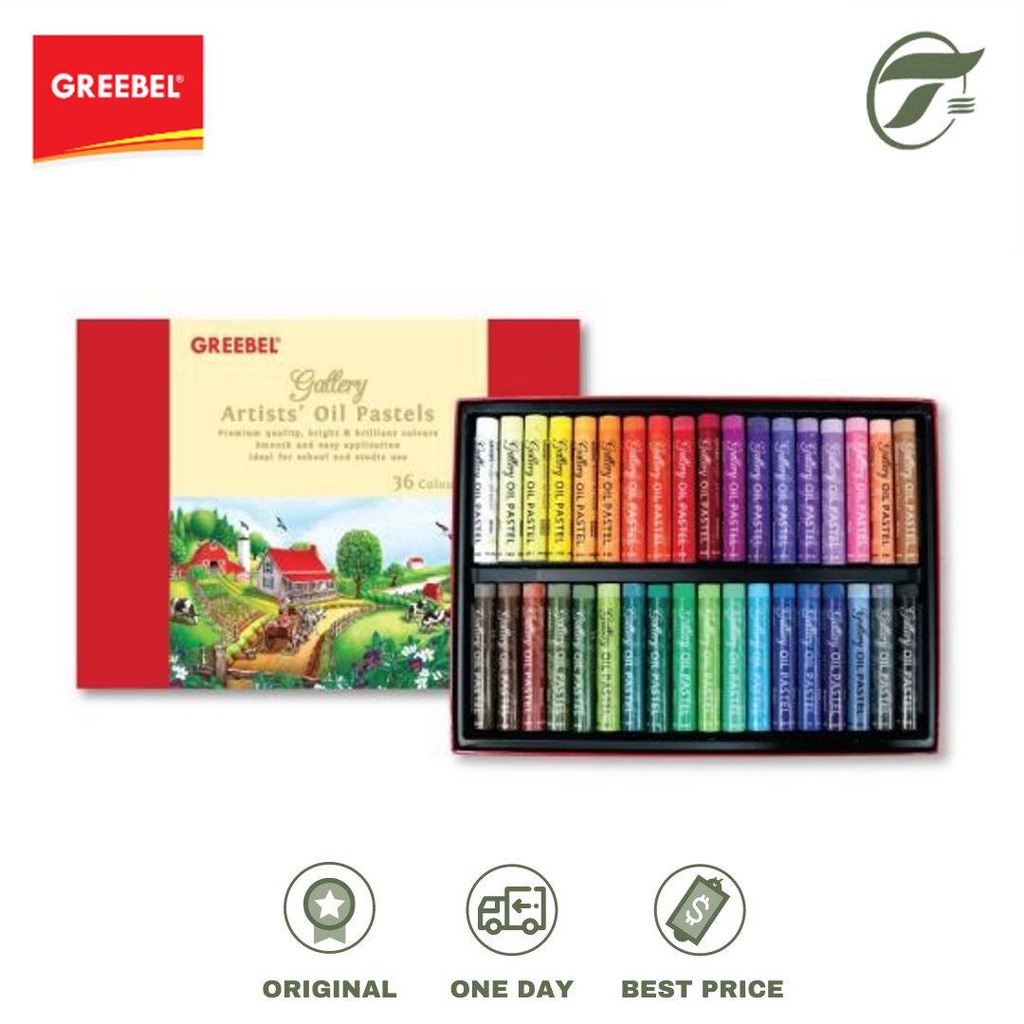 

OIL PASTEL ARTIST 36 COLORS GREEBEL