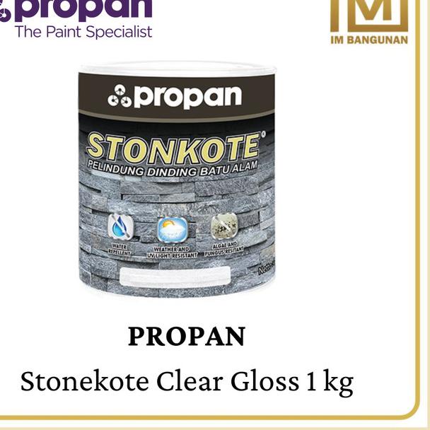 Propan Stonekote Cat Pelapis Batu Alam Clear Gloss