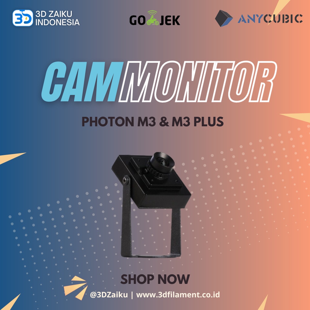 Original Anycubic Camera Monitoring for Photon M3 and M3 Plus