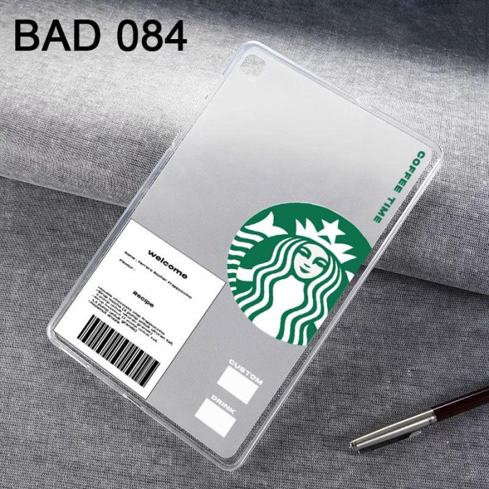 CASE MOTIF STARBUCKS SAMSUNG TAB A8 2019 T295 T290 - BDC