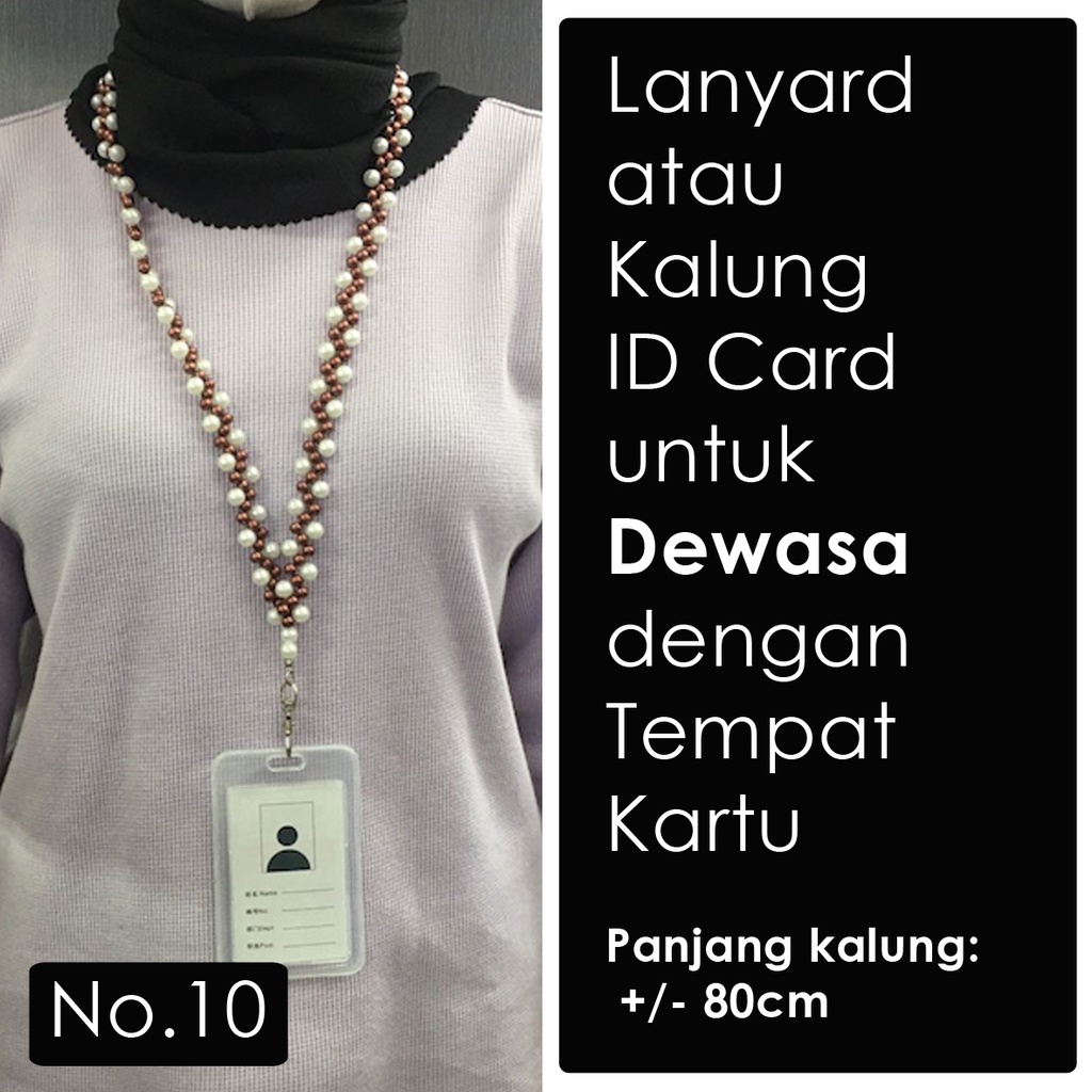 

Layard / Tali ID Card / Kalung ID Card Dewasa