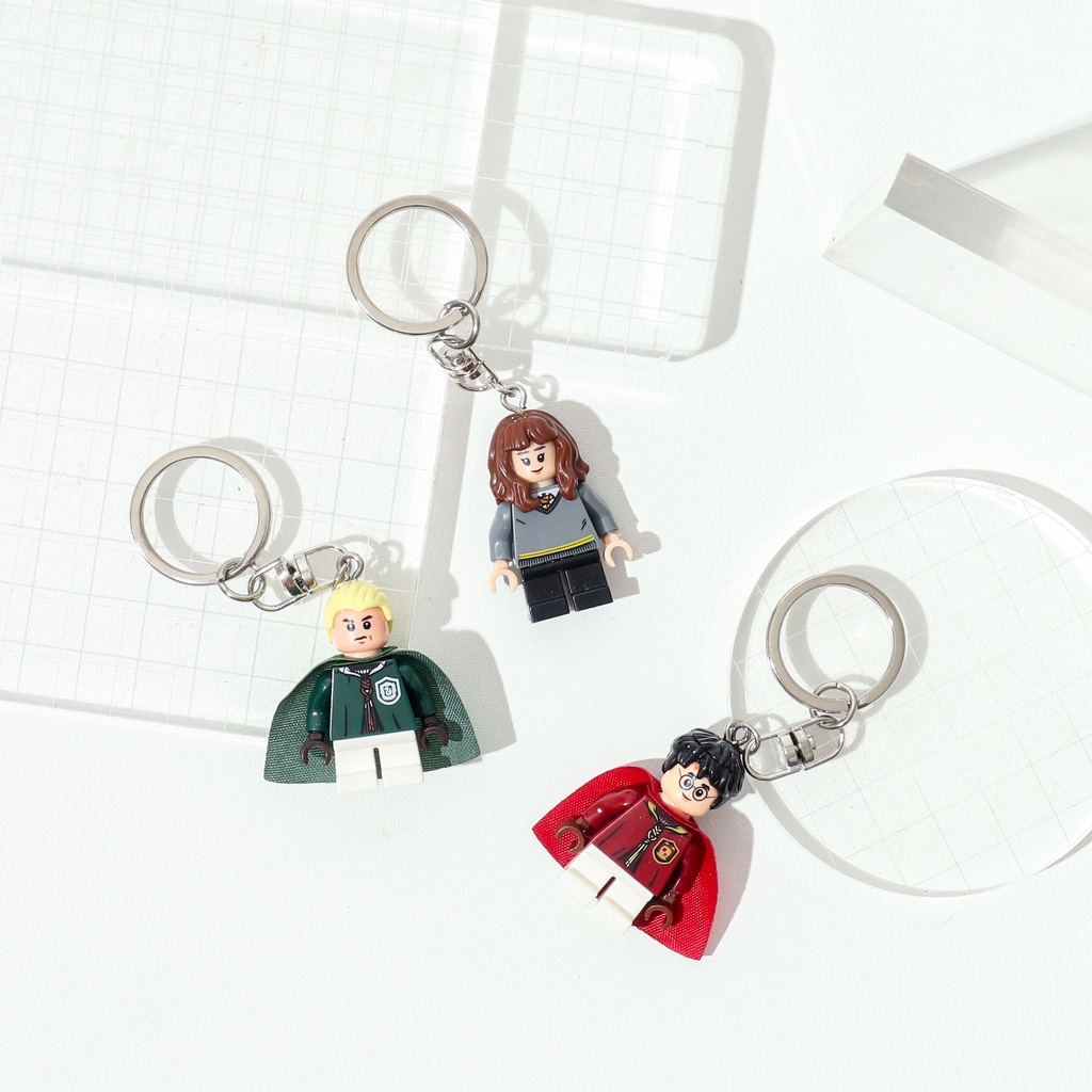 Keychain / Gantungan Kunci dg Minifigure - Kado Hadiah Souvenir kenang-kenangan Unik Lucu Antimainstream Ulang Tahun Anak teman pacar kesayangan.