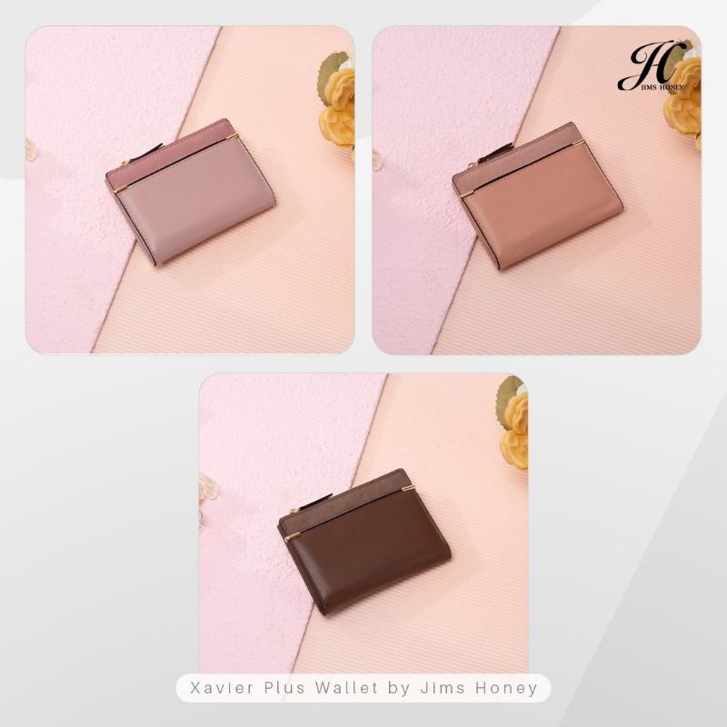 JIMS HONEY XAVIER PLUS Wallet Dompet Kartu Lipat Wanita