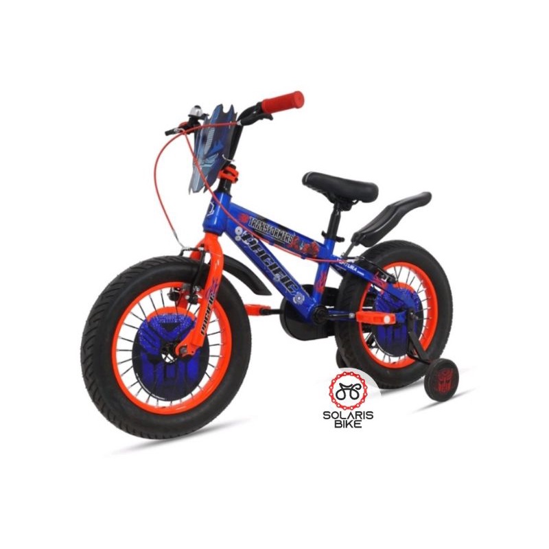 Sepeda Anak BMX 18 Inch Pacific Ventura Transformers Ban Jumbo 3.0