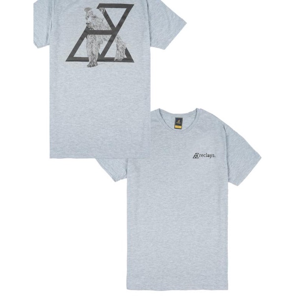 Reclays Kaos Pria Tshirt LOGO BEAR ISTY - S