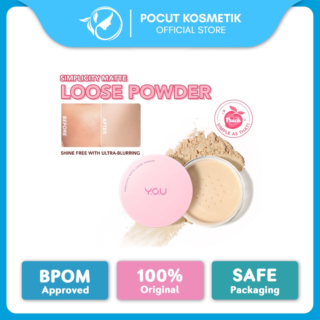 [ACEH] YOU Simplicity Matte Loose Powder | Bedak Tabur