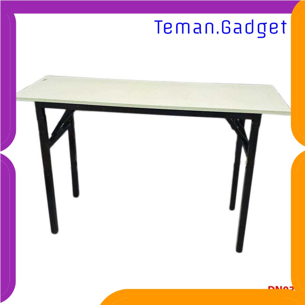 TG - AE TaffHOME Meja Kayu Belajar Laptop Lipat Foldable 120x40CM - DN03/DN04