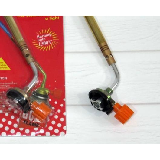 Gas Torch Dengan Kepala Gas Kuningan