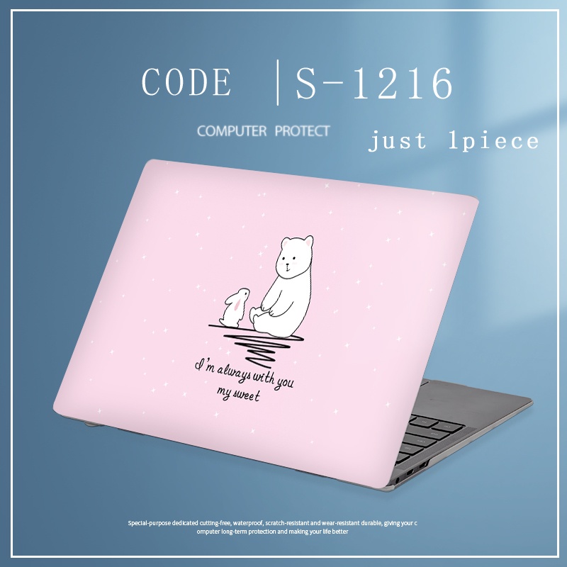 1pc Universal Custom Stiker Laptop Motif Doraemon Decal Untuk Lenovo Ideapad 320S-14 YOGA 940 S340-15IIL 12 13 14 15.6 Inci Netebook Pelindung Kulit Cover Case LGBT Pride Skins