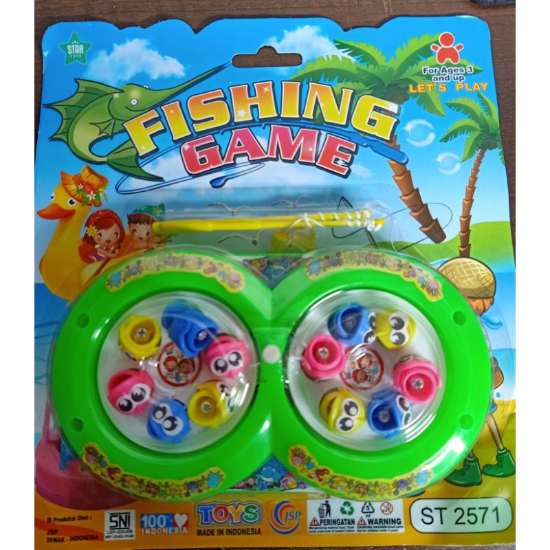 Fishing Game ST 2571 Mainan Pancingan Mini dua Kolam Mainan Anak