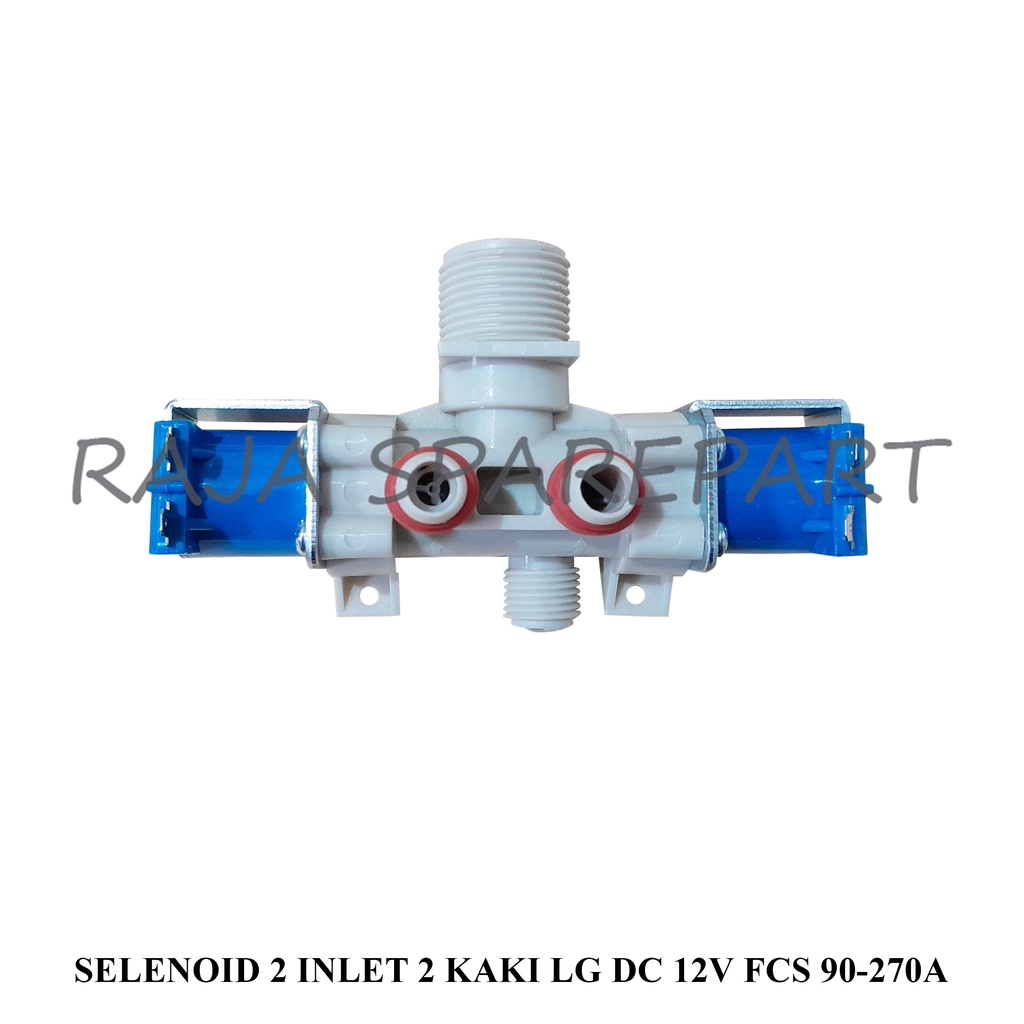 Selenoid / Water Inlet Mesin Cuci LG INLET DOUBLE FCS 90-270A (DC 12V)