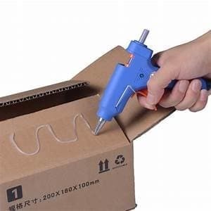 Lem Tembak 1set + Stick Lem 10pcs / Hot Melt Glue Gun + 10pcs Lem Stick / Lem Aksesoris Serbaguna / Lem Kerajinan