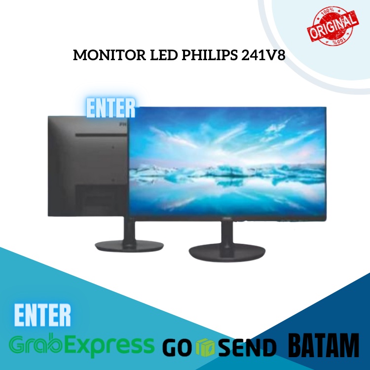 Jual Monitor Led Philips Inch V Hdmi Full Hd Garansi Resmi Shopee Indonesia