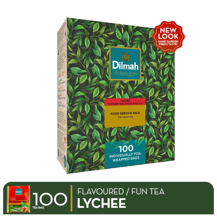 

DILMAH FOIL ENVELOPE LYCHEE 100S - TEH CELUP