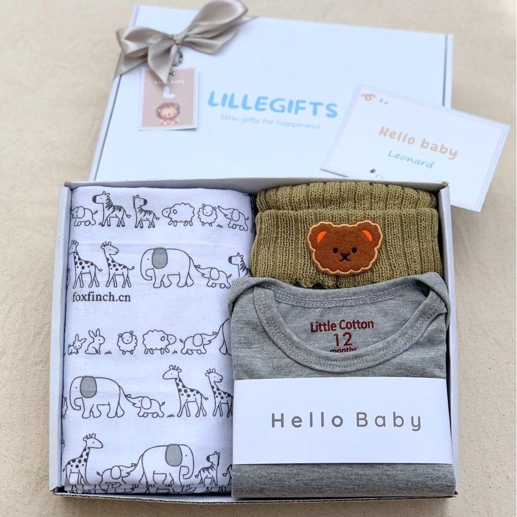 Hampers Kado Bayi Hamper Baby Girl Boy Kado Hadiah Lahiran Perempuan Laki Laki Gift Set Newborn Babygift Perempuan Laki-Laki Parcel Box Kotak Premium Eksklusif Kertas Bungkus Kado Lillegifts Baju Jumper Topi Sepatu Kaos Kaki Bandana Slabber Bib