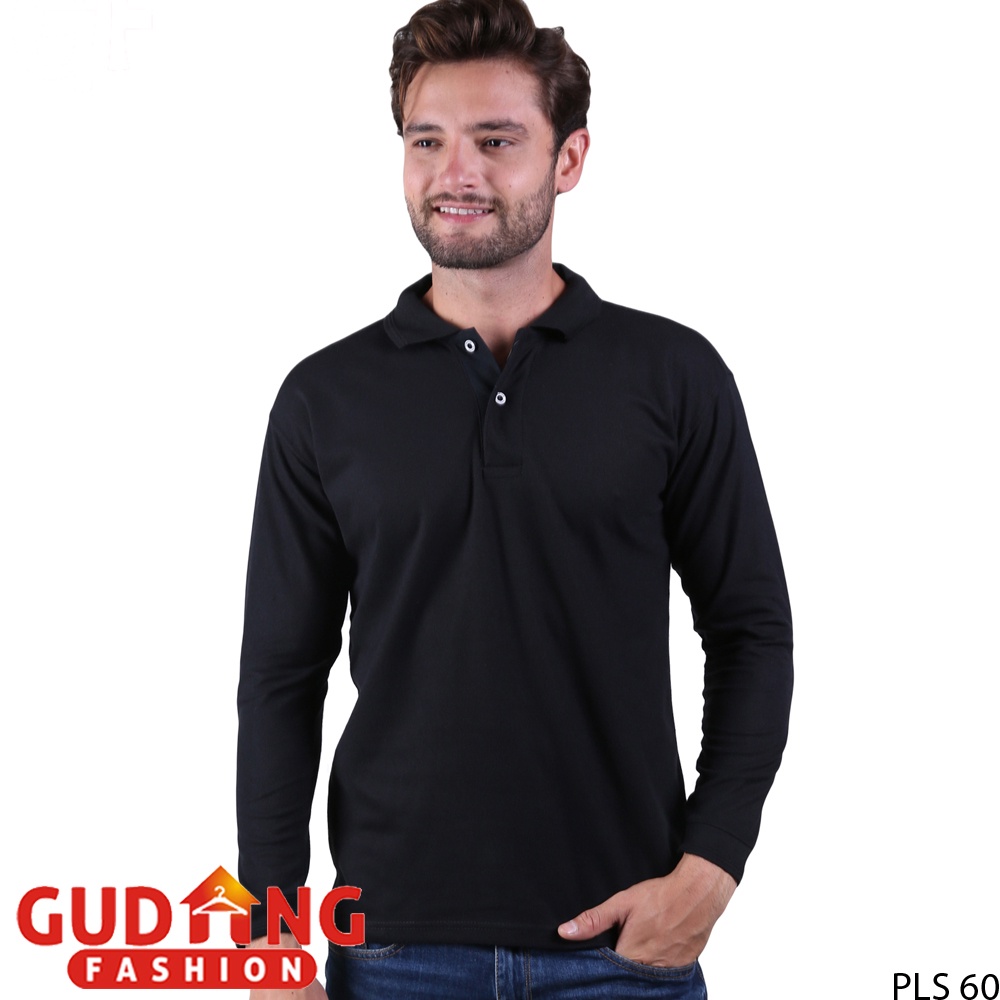 Polo Shirt Pria Panjang PLS 45