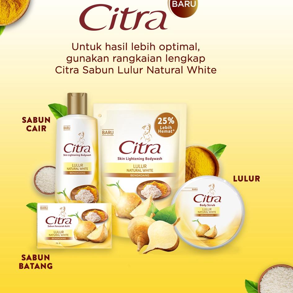 ➜ Citra Sabun Mandi Cair Bengkoang Natural Glow 400Ml -Sabun White, Sabun Natural, Sabun Natural Whi