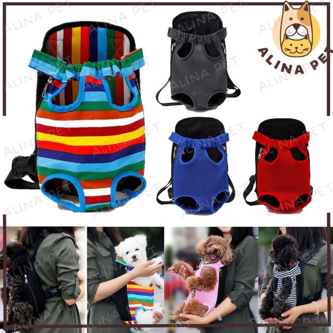 Pet Carrier Tas Ransel/ Carrier Anjing Kucing/ Gendongan Anjing Kucing