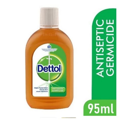 Dettol Antiseptic Liquid 95ml + Bubble Wrap / Toko Makmur Online