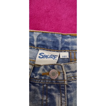 celana pendek smurf anak cewek preloved