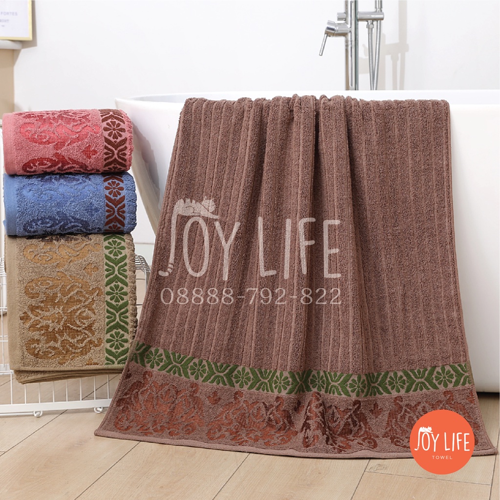 Handuk mandi katun 70cmx140cm 500gr / handuk dewasa handuk katun prima daya serap tinggi dan lembut