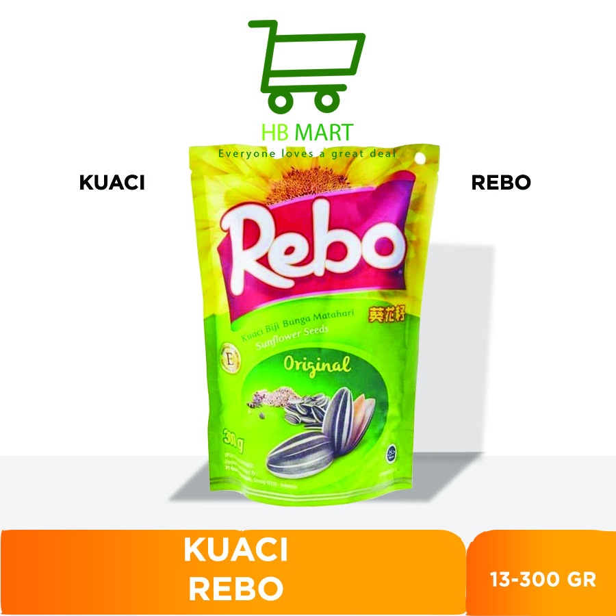 

KUACI REBO ORIGINAL 300GR - SNACK CAMILAN KUACI RASA ORIGINAL