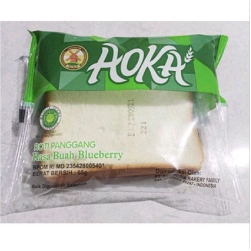 Viral Roti panggang dan roti gulung Aoka enak , lembut luar dan selai di dalam