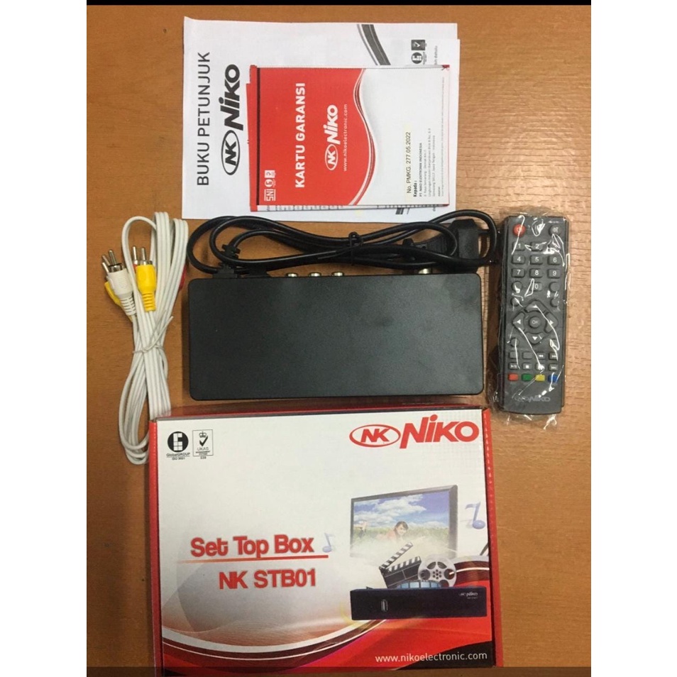 Jual SET TOP BOX TV DIGITAL NIKO / ALAT TV DIGITAL SET TOP BOX / STB TV