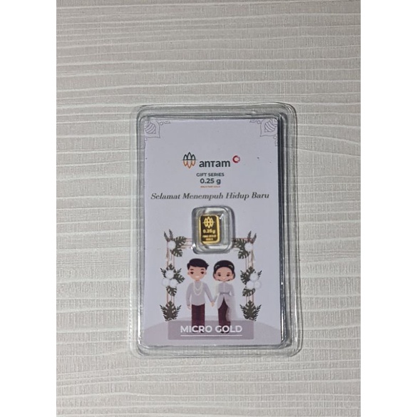 LM Antam Hartadinata Series Wedding3 0.25gr