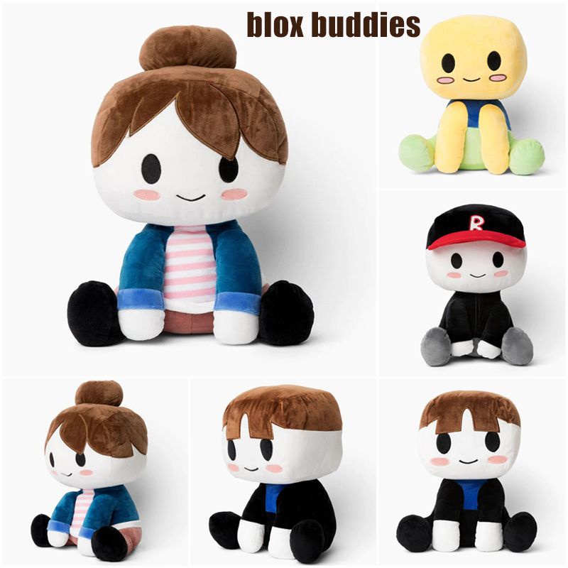 New 20cm  Blox Buddies Plush Toy Soft Stuffed Hug Doll Kids Baby Gifts Birthday Xmas