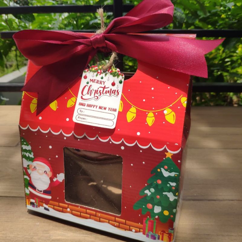 

Box Natal Dus kue kering hampers edisi Natal Merry Christmas