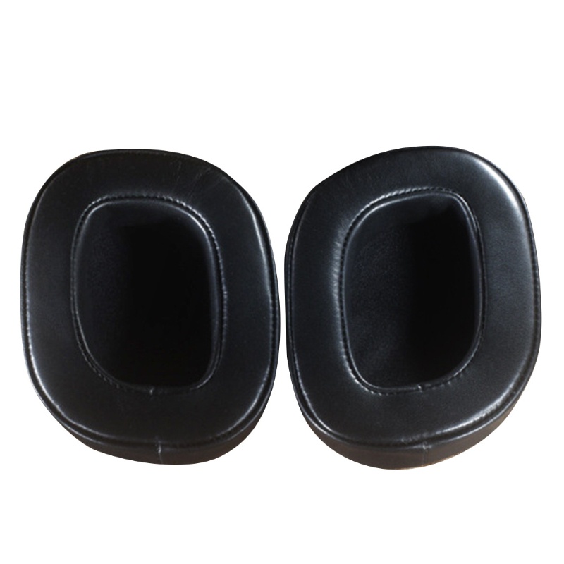 Bt Bantalan Telinga Sarung Bantal 1pasang Memory foam Earpads Replacement Black Untuk ULTRASONE ED5 Black Nyaman