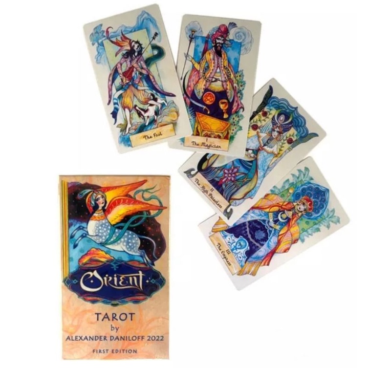 Orient Tarot 12x7cm include guide paper