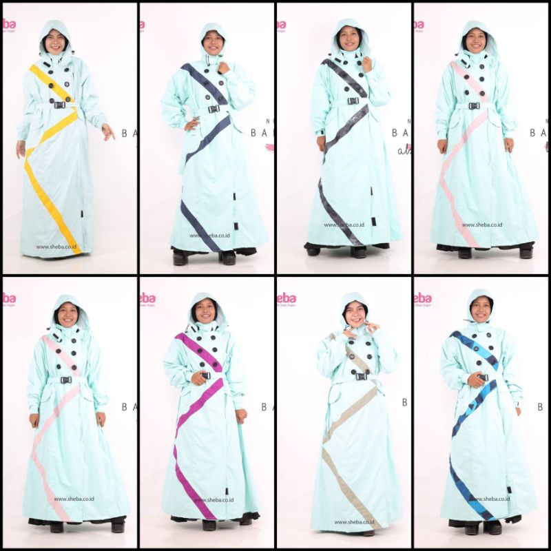 Jas Hujan Wanita Sheba