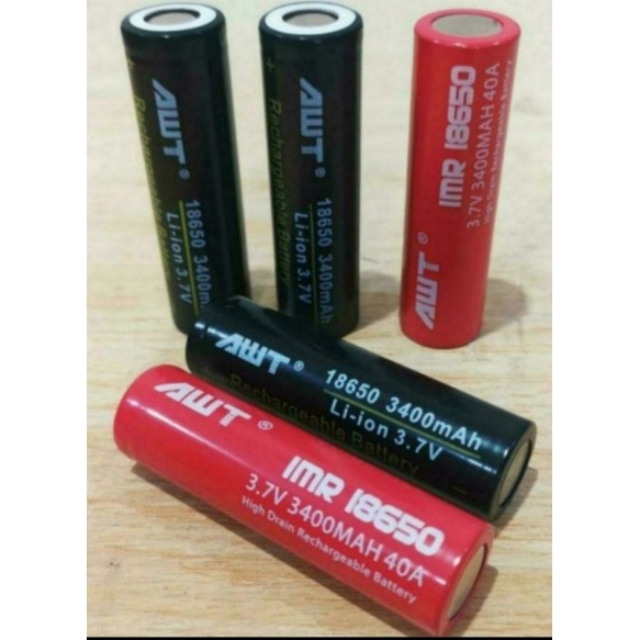 Batre Awt Merah Batre Awt Hitam for vapoor