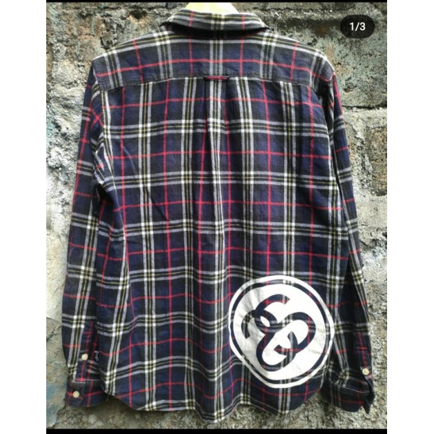 kemeja stussy original