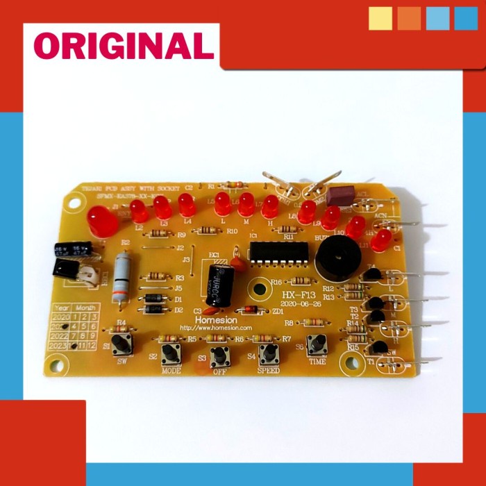 AKPA ORIGINAL Modul PCB Kipas Angin Miyako TJR-101 TJR101 TJR 101 Dinding