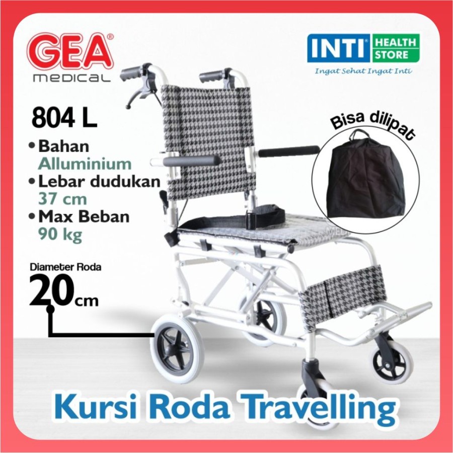 GEA | Kursi Roda Travelling FS 804L | Kursi Roda Travelling FS 804L