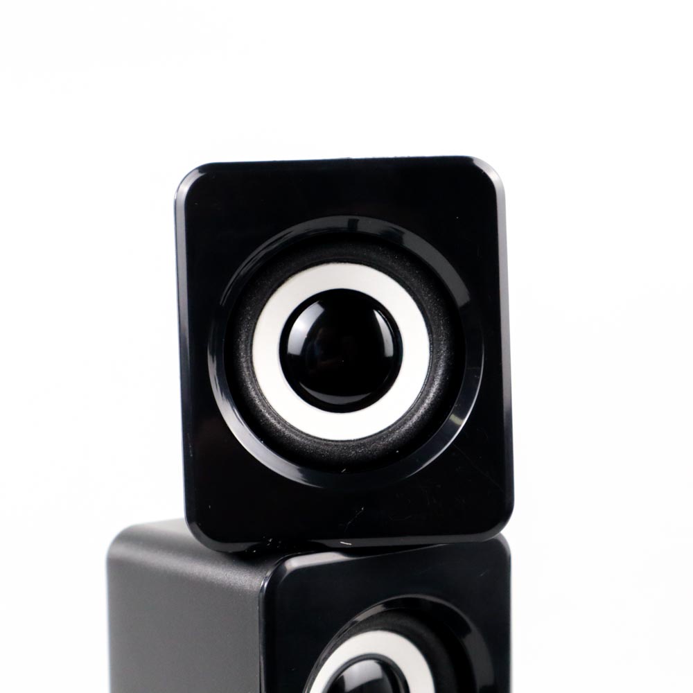 SADA Speaker Stereo 2.1 with Subwoofer &amp; USB Power - D-202 - Black - P4SK03BK