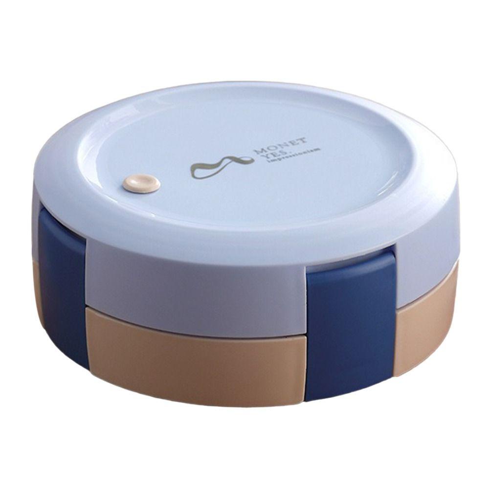 Top Lunch Box Wadah Makanan Anti Bocor Stainless Steel Microwavable