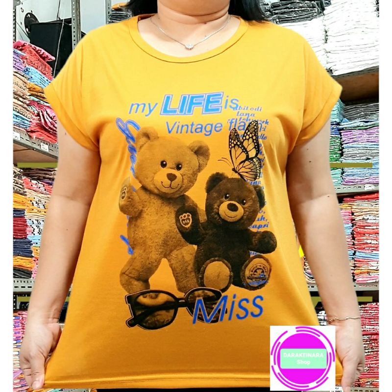 JUMBO SIZE|KAOS WANITA|KAOS BIGSIZE