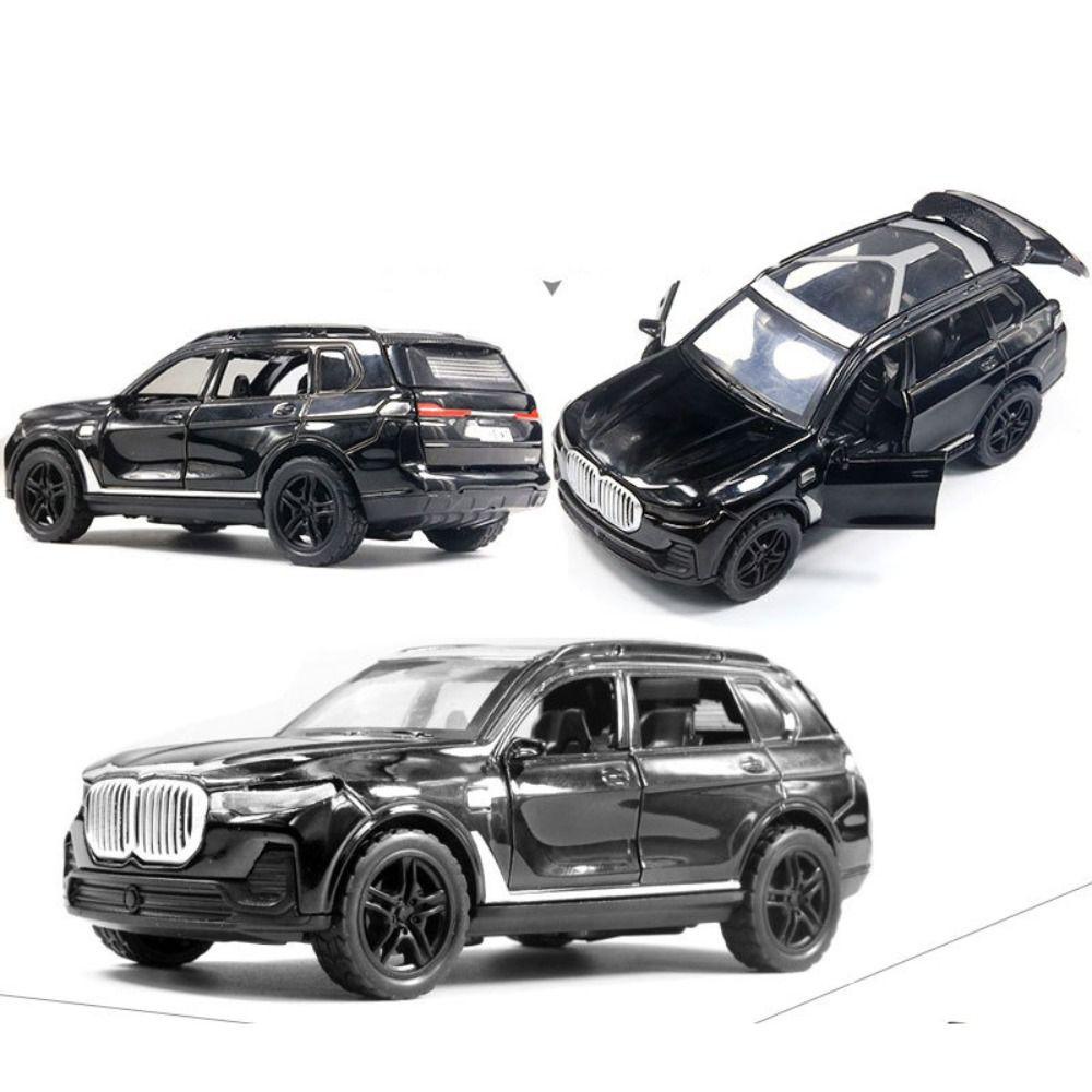 Mxbeauty Simulasi Paduan Off-road Kendaraan Hadiah Natal Indah Retro Mainan Edukasi Mainan Anak DIY Desktop Dekorasi Kue Dekorasi Model Mobil Mainan