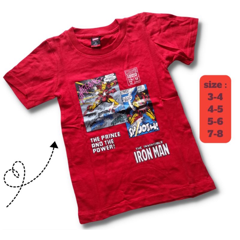Kaos Marvel original 100%