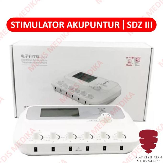 Stimulator Akupuntur SDZ III Hwato Alat Tens Fisioterapi Terapi 3