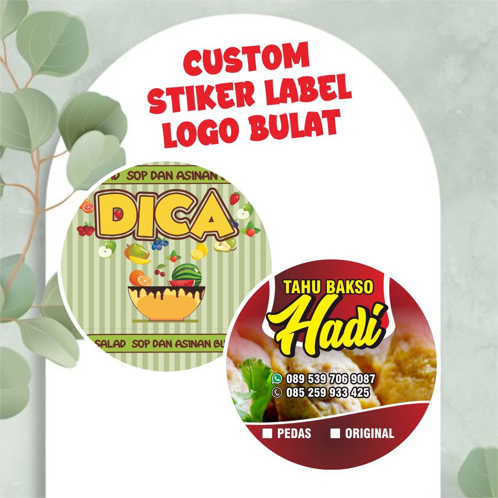 STIKER LABEL BULAT CUSTOM