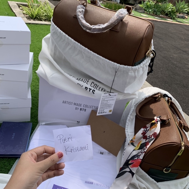 Artist Made Collection BTS By V Mute Boston Bag OFFICIAL READY STOCK